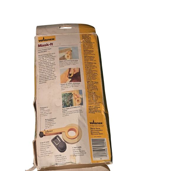 Wagner Mask-It One Hand Tape Applicator for 1" Rolls with Box - Picture 4 of 4